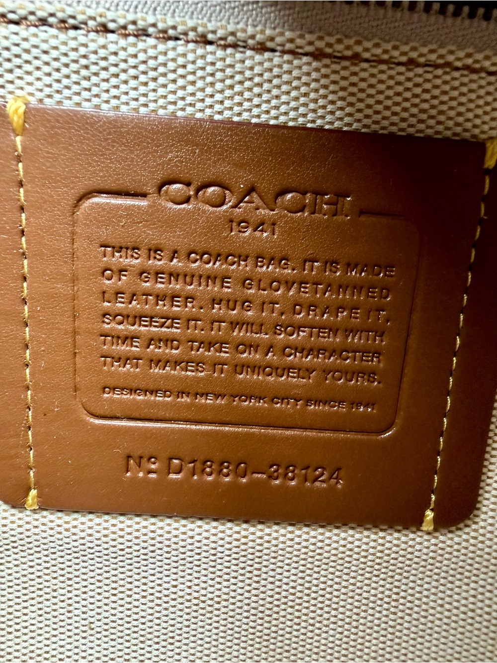 Collector’s Item~Coach 2nd GEN ROGUE 30 W/tags and receipt. Stored since 2018! - Picture 11 of 15